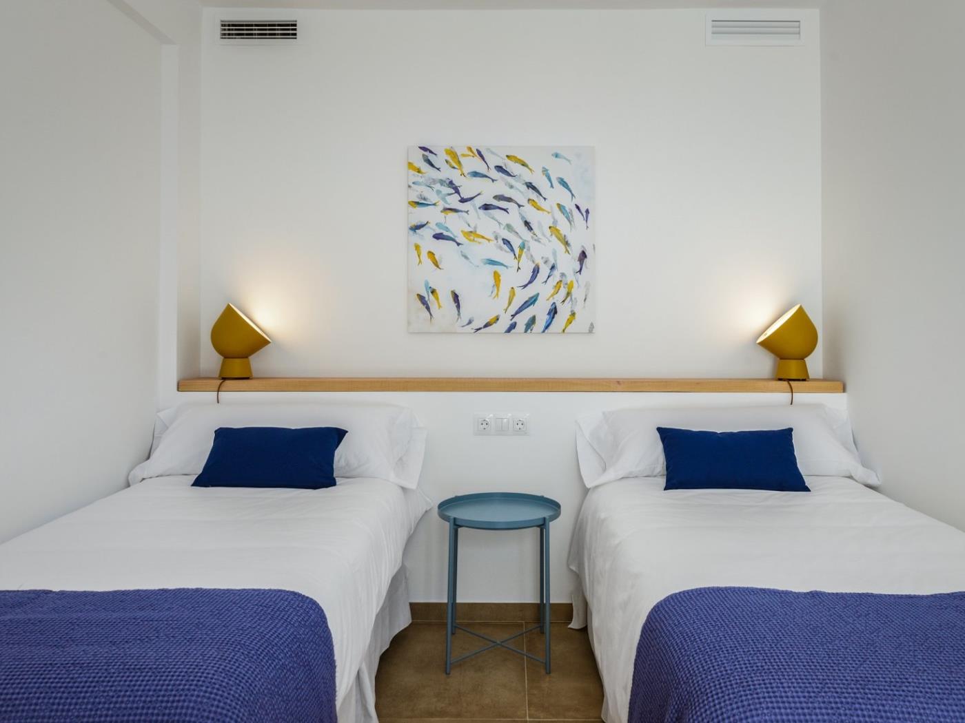 Villa Juca Blanca con aire acondicionado, WIFI gratuito y vista al mar en Calonge