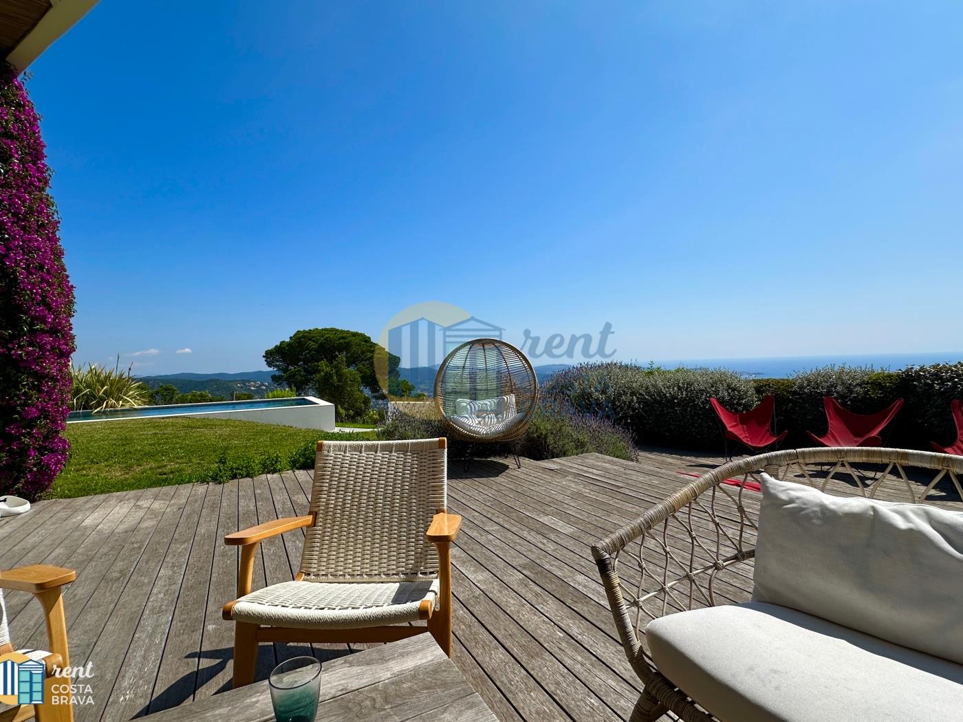 Villa Horizon au Mas Nou, avec une vue spectaculaire sur la mer à Castell-Platja d'Aro