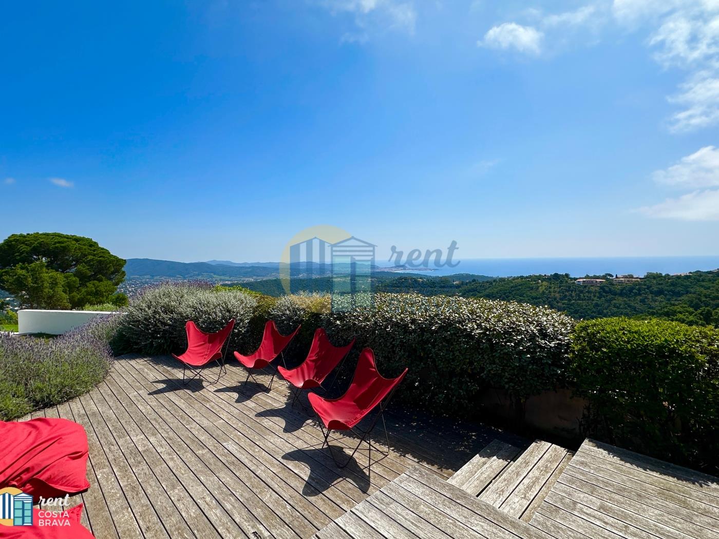 Villa Horizon in Mas Nou, met spectaculair uitzicht op zee .en Castell-Platja d'Aro